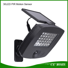 Projecteur solaire lumineux superbe de jardin de 30LED pour le mur de porte de garage